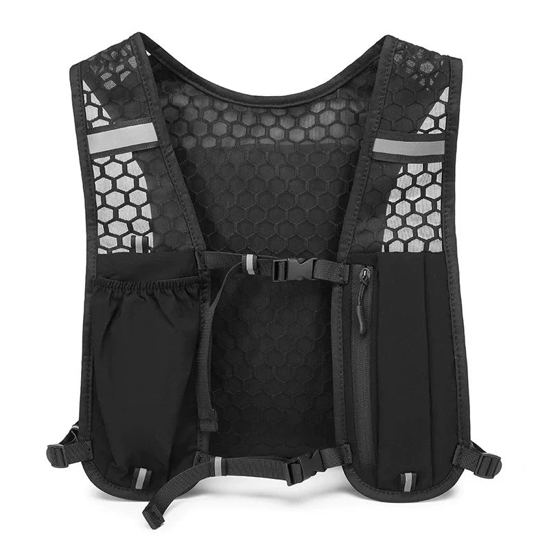 Running Hydration Backpack Vest for Outdoor Sports - Ergonomic Water Holder for Trail Race, Hiking, Cycling, Climbing, Jogging