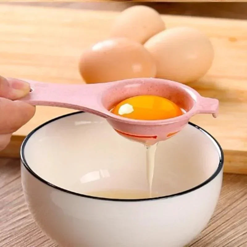 2Pcs Egg Separator White and Yolk Filter Kitchen Baking Separator Tool Kitchen Tools