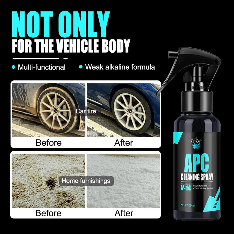 Automotive Neutral pH All-Purpose Cleaner (APC) - For Interior & Exterior, Engine Bay Degreasing, Tire & Wheel Cleaning