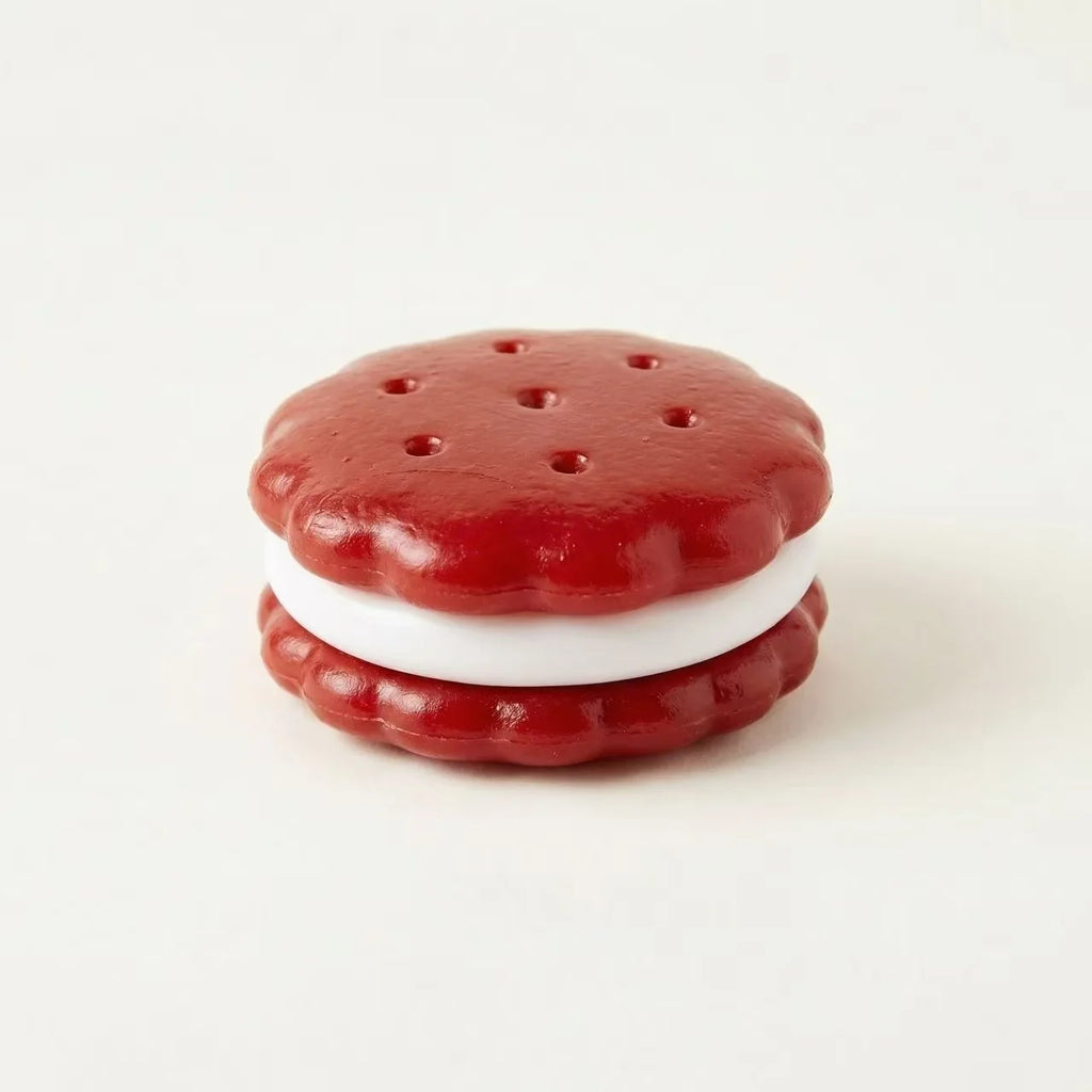 Sandwich biscuit Handmade Silicone Cookies Fidget Toys Slow Rebound Stress Relief Pinch Decompression Squeeze Toy for Adults