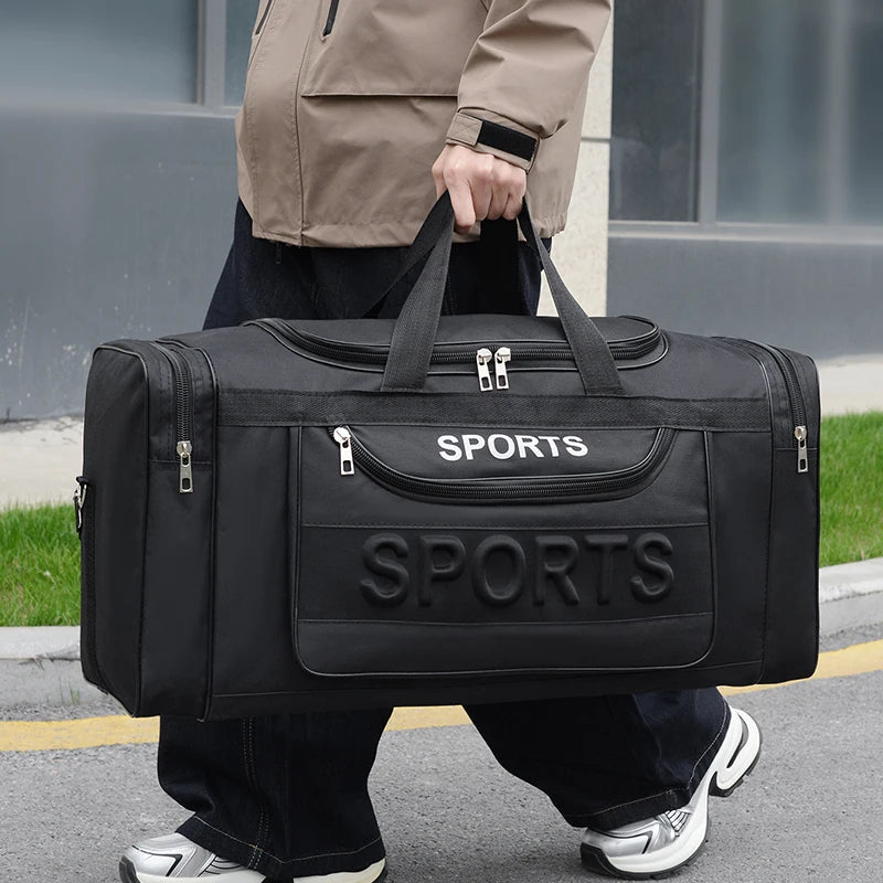 1 Piece Multi-Pocket Crossbody Travel Bag with Extra-Large Capacity Luggage Bag