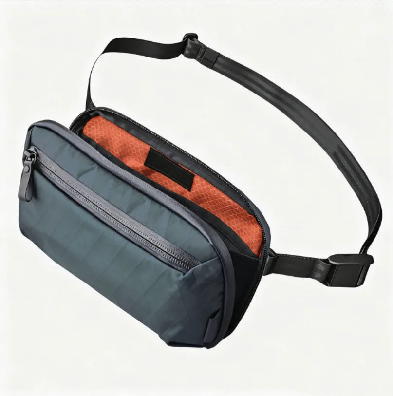 2025 New Waterproof XPAC Nylon Tactical Backpack - Lightweight Crossbody Sling Bag with Multiple Pockets for Men Travel, Hiking