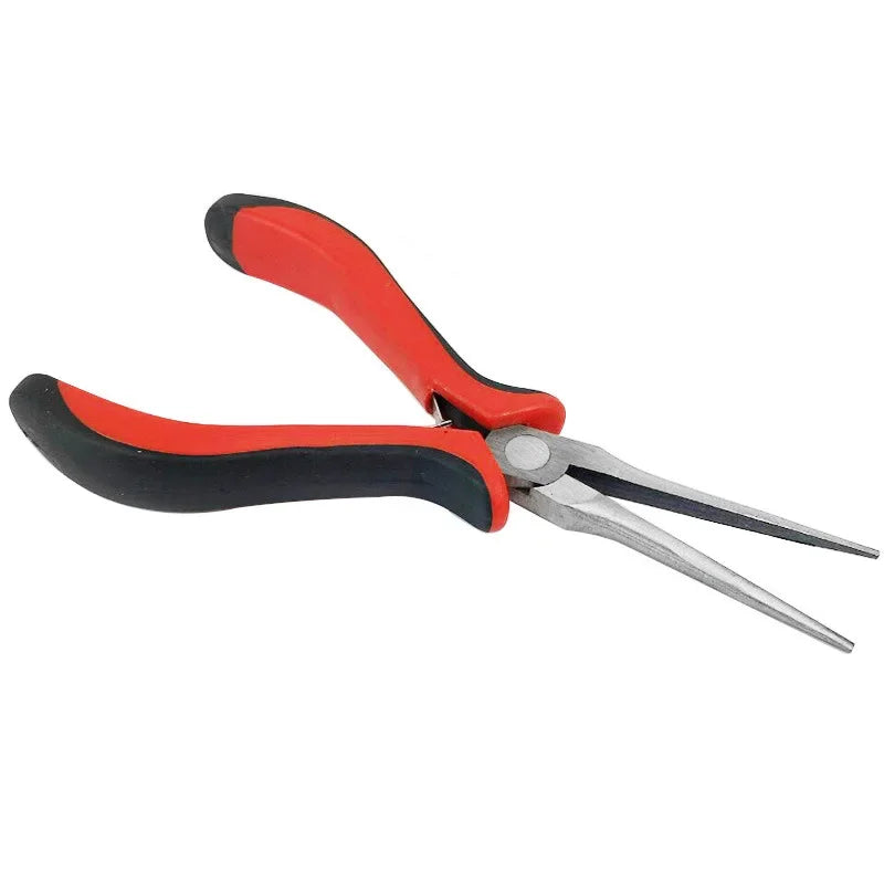 ZWICKE DIY Hand Tool Set Handle Mini Pliers Jewelry Pliers Pointed Nose Oblique Nose Wire Needle Nose Top Cutting Pliers