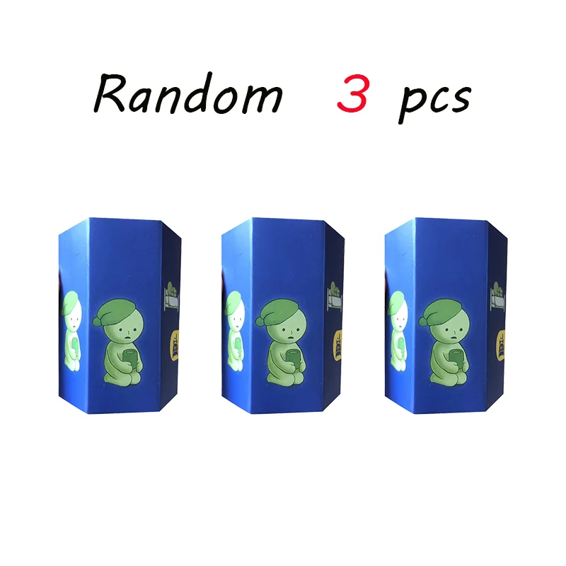 4 Multiple Series Noctilucent Green Doll Blind Mystery Box Action Figures Decoration Desktop Model Toy For Gift Surprise