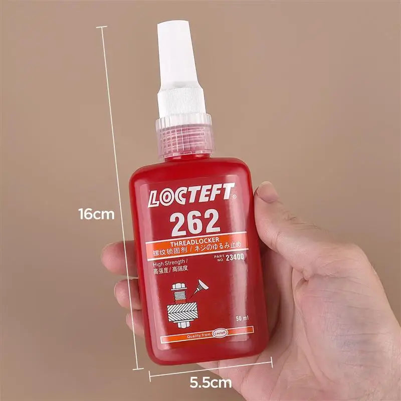 50ml Medium Strength Threadlocker Blue Pink Threadlocker Adhesive Thread Locker Blue Screw Glue Agent Anaerobic Glue Anti-Loose