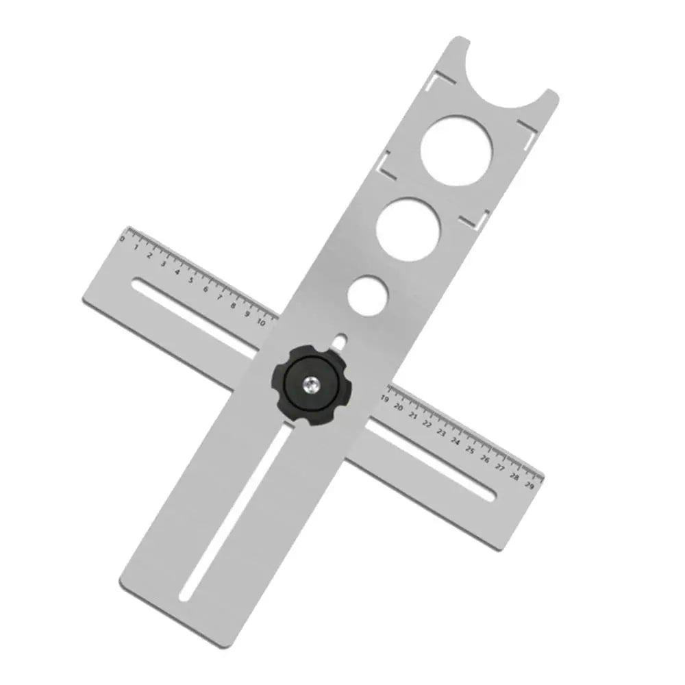 1pcsAdjustable Tile Locator To Wall Marking Position Ruler Ceramic Hole Cutter Tile Drill Marble Opener Construction Tool