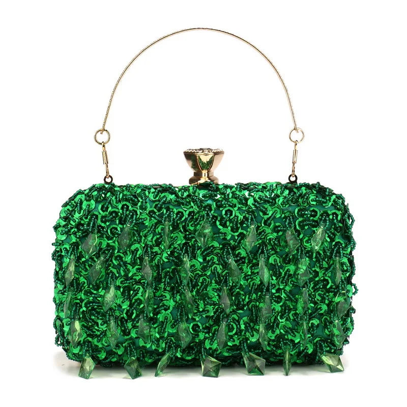Fashion Versatile Ball Dinner Bag Style Light Luxury Handmade Embroidered Clutch Bag Dress with Exquisite Clutch