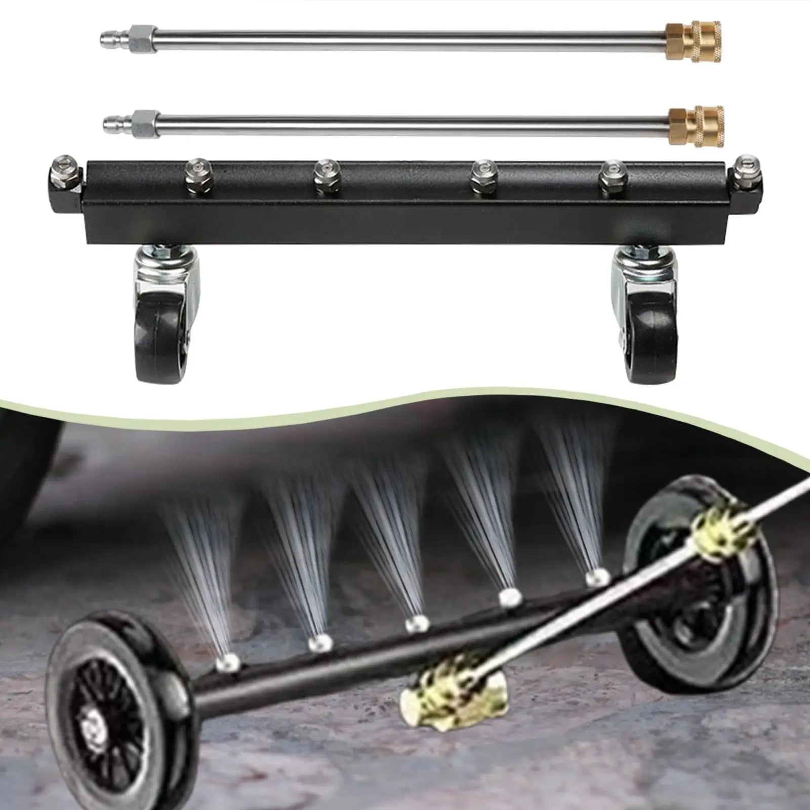 Undercarriage Cleaner Efficient Cleaning Underbody Car Wash Water Broom