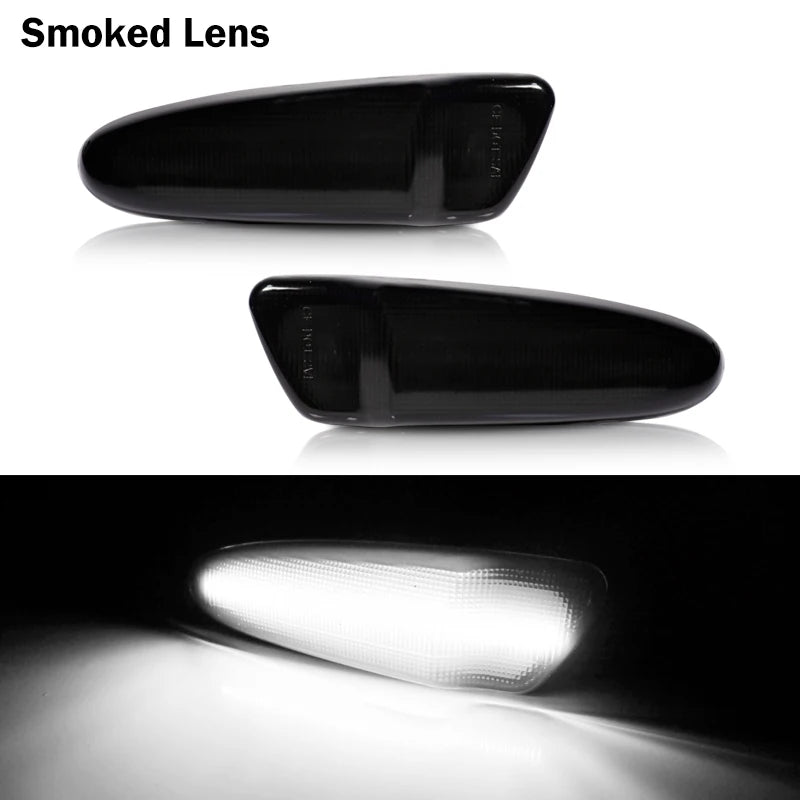 2pcs For Toyota SUPRA MK.4 For 00-05 Toyota Celica Front Bumper Side Marker LED Lights Lamps Turn Signal Light/Clearance Lights