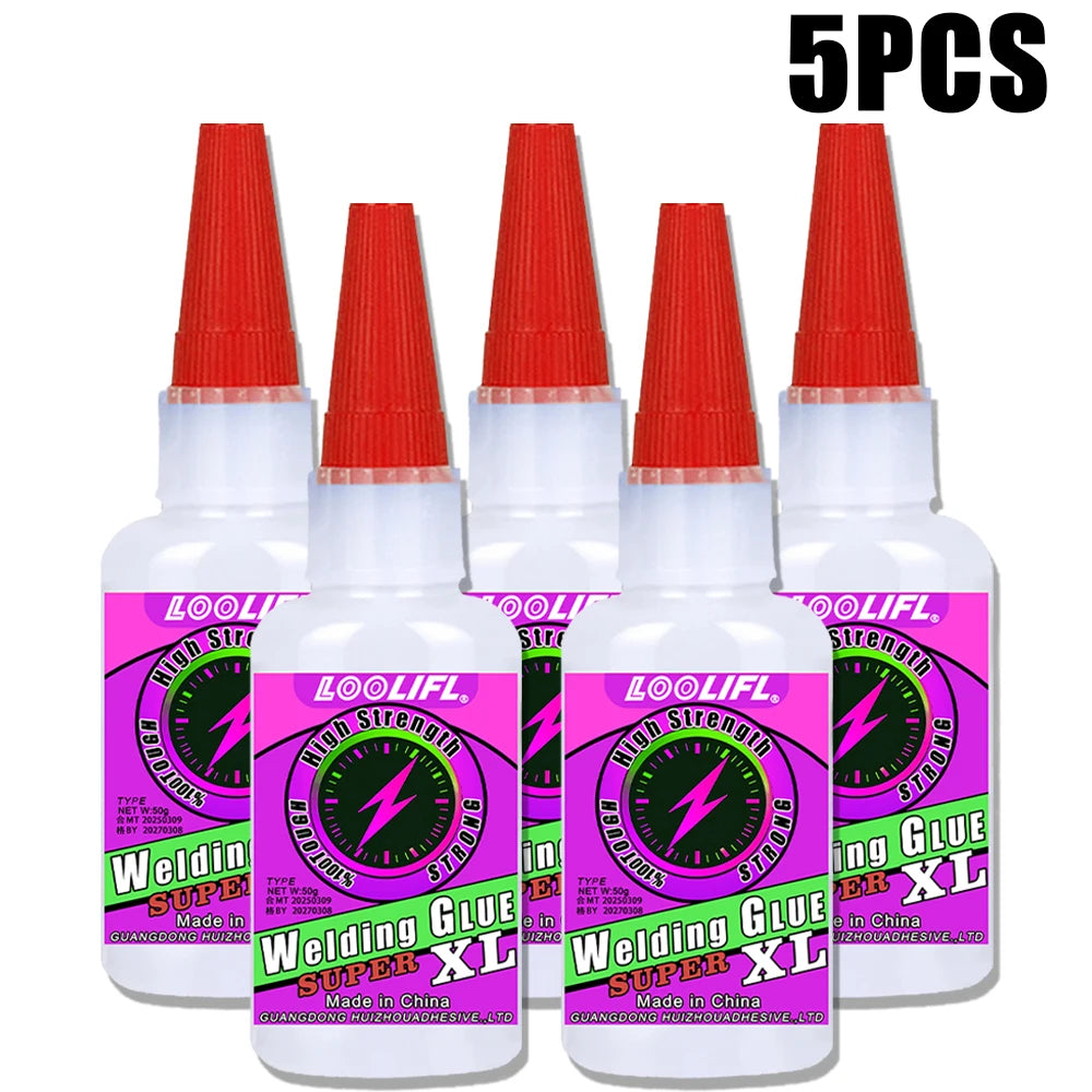 5Og Super Welding Glue High Strength Universal Super Adhesive Fast Curing Waterproof Multi Material Repair Glue Industrial Glue