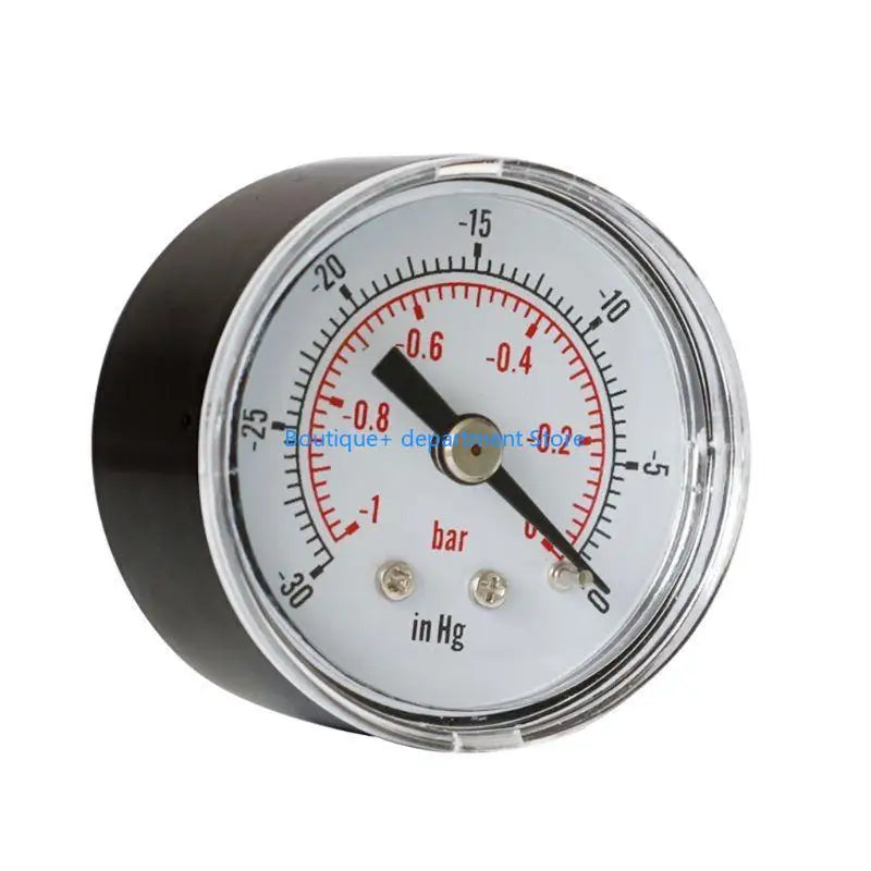 E1PD Dial Type Vacuum Pressure Gauge Back Mount Connection 1/8 BSPT Vacuum Gauge 0 30 0 & 1 Bar Used for Industrial