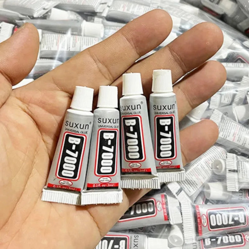 5-100pcs B7000 Super Glue 3ml Mobile Phone Touch Screen Adhesive Telephone DIY Repair Point Diamond Jewelry Glass Glue