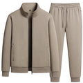 Men's Casual Sportswear Outdoor Tracksuit Fall Korean Running Sets Long-sleeved Two-piece Male Fitness Cotton Sportswear