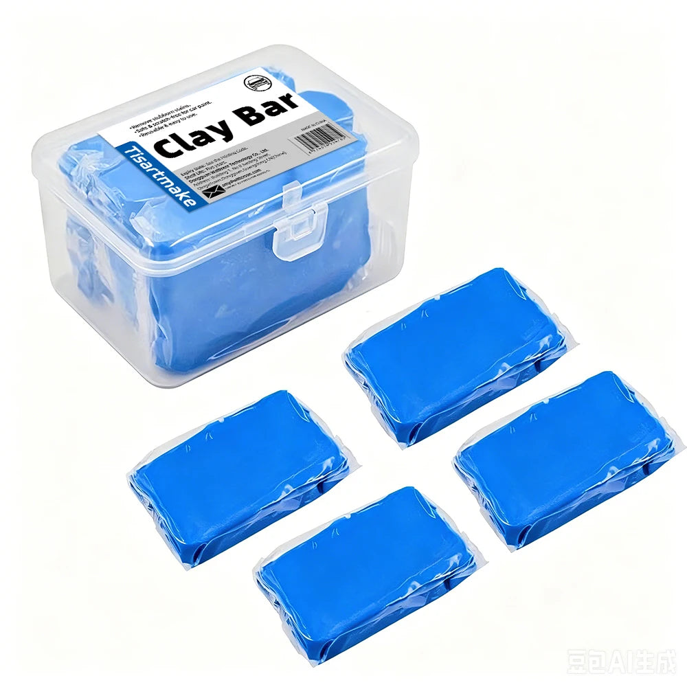 400/500g Car Wash Clay Bar Paint Detail Cleaning Magic Mud Packed in PVC Box
