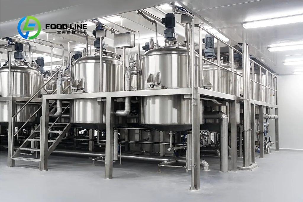 Liquid Detergent Shampoo Liquid Hand Soap Making Machine customize