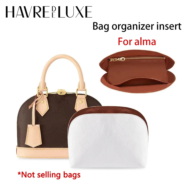 Bag Organizer Insert For Alma bb Durable Fashion Wateproof Gift Bag Support Storage Inner Modification Bag Accessories