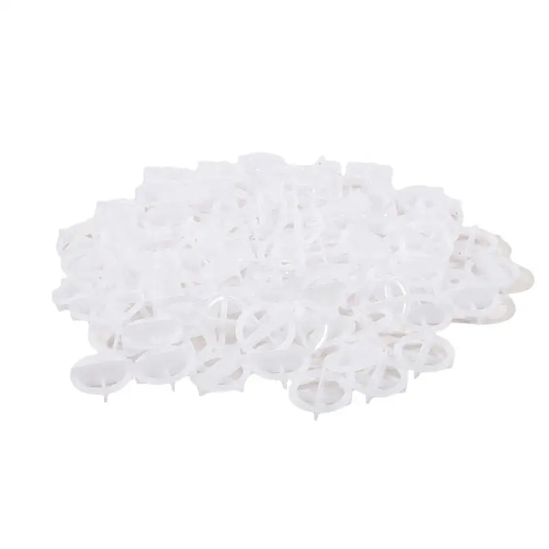 100/200Pcs Porcelain Tile Spacers Clips Wedge Ceramic Leveling System Floor Wall Tile Gap Leveling System Construction Tools