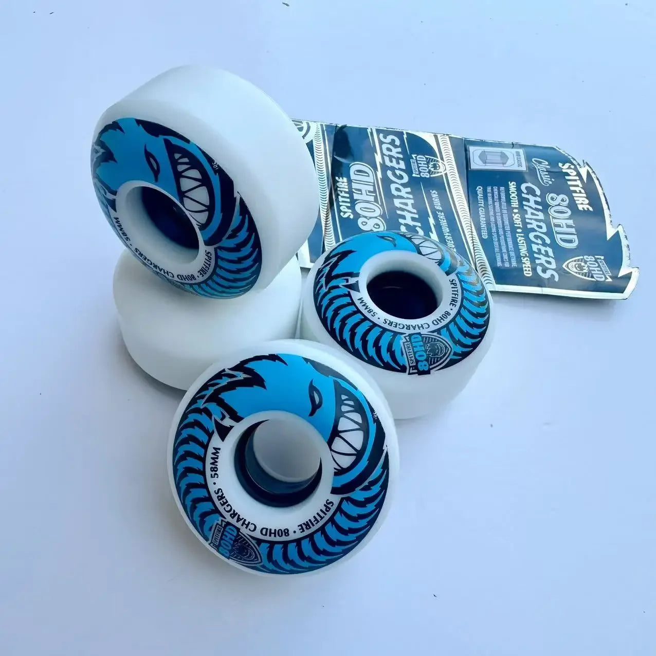 Spitfire Wheels Imported Genuine Spitfire 52mm 101duro 53mm 54mm 56mm 99duro 80HD Skateboard Wheel for Skateboard