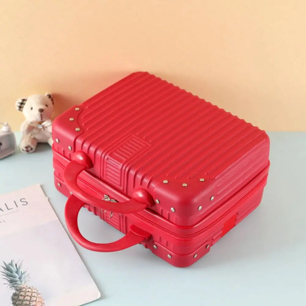 14 Inches Short Trip High Quality Make Up Travel Bags Women Suitcases Luggage Mini Suitcase