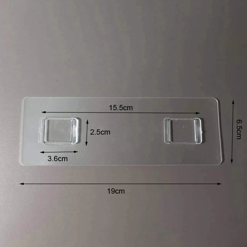 ECOCO Adhesive Sticker Accessory for Wall Mounted Storage Organizer