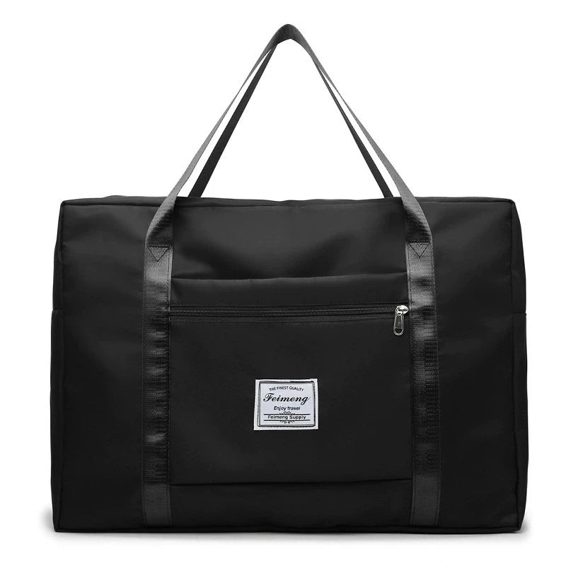 Large capacity folding travel bag hand-held luggage bag moving accept travel bag can be used for business trips drawbar storag