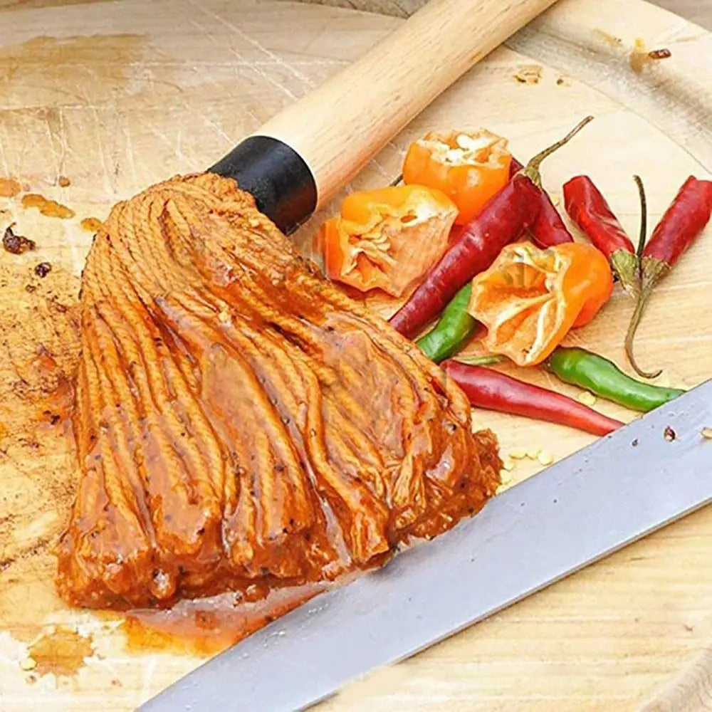 18" BBQ Sauce Basting Mops, Roasting or Grilling Basting Mop, Grill Basting Mop for Barbeque, Marinade, Smoking Steak or Glazing