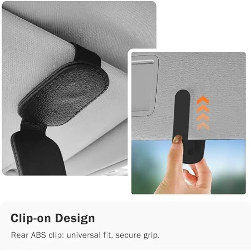 Universal car sunshade eyeglass clips  Sunglasses holders  Suitable for various cars, SUVs and trucks