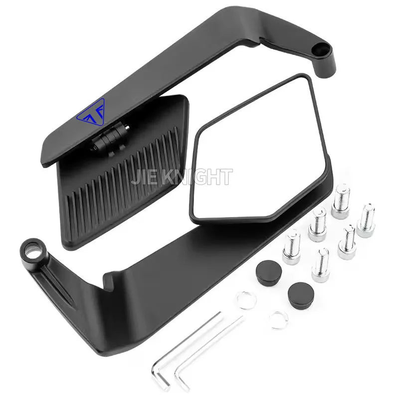 For Tiger 900/900GT 1200 Rocket 3 Street Triple S 765 765RS 765R 1200 TRIDENT 660 Motorcycle Rearview Mirrors Rotate Adjustable