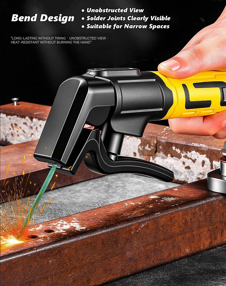 Copper Cable Welding Electrode Holder Heat Resistant Anti-Scalding Welding Clamp Anti-Drop Stable Welding Accessories