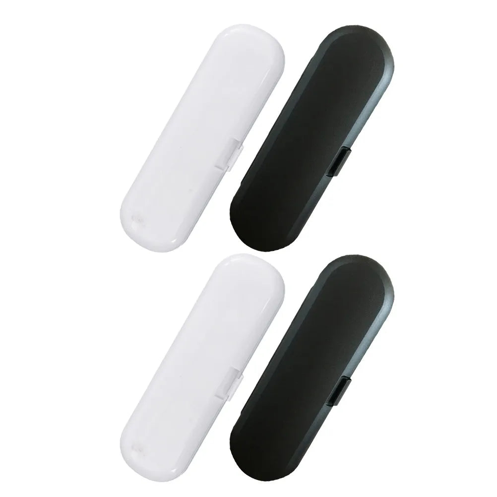 4Pcs Toothbrush Travel Case Electric Toothbrush Storage Box Dustproof Holder Portable Carrying Case for Travel Outdoor