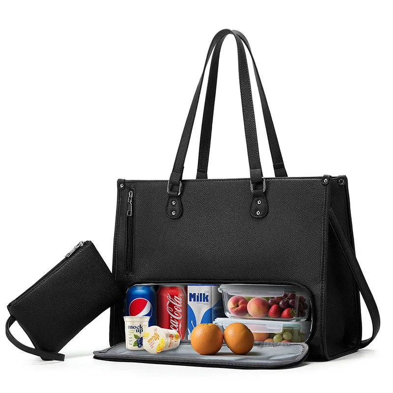Trendy Large Capacity Tote Bag for Women Shoulder Bags Computer Bag Shopping Bags Class Bag for Girl Designer Bags Bolsos Mujer