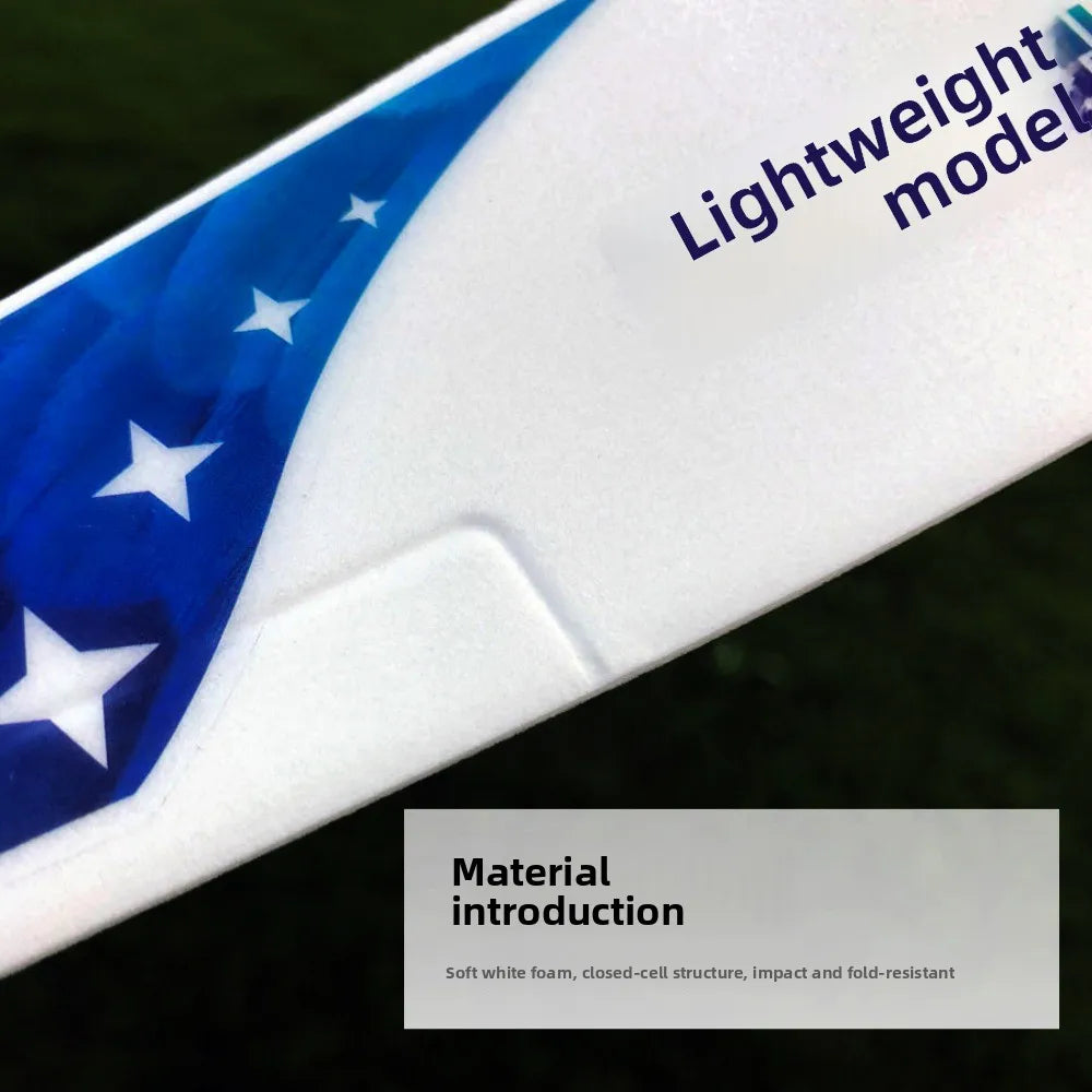 High Quality PP Foam Double Wing Airplane Popular Red&Blue EPP Bubble Plane Ligthweight Fixed Wing Glider for Outdoor