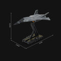 1:72 Scale BaiDi Type B Aerospace Carrier Aircraft Model Toy Movable Parts Alloy Diecast Nimiature Models for Collector Surprise