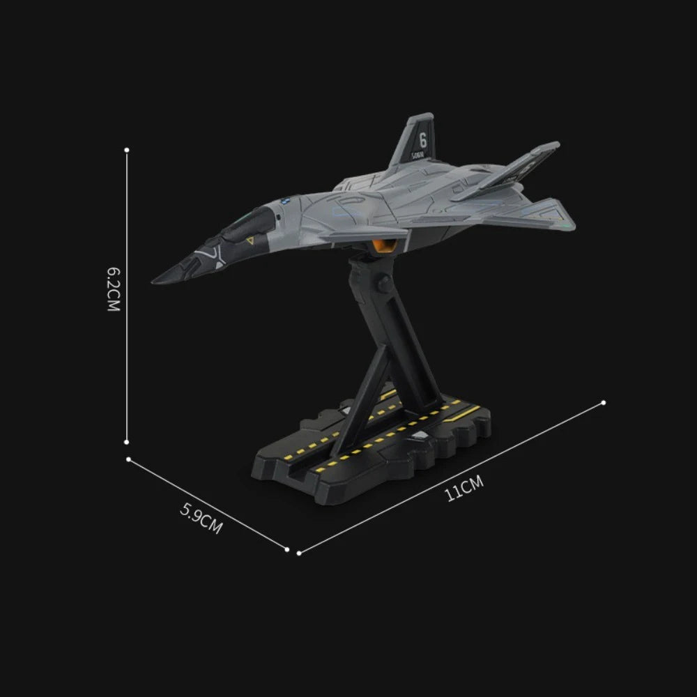 1:72 Scale BaiDi Type B Aerospace Carrier Aircraft Model Toy Movable Parts Alloy Diecast Nimiature Models for Collector Surprise