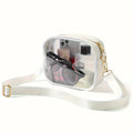 Clear Bag Stadium Approved, Crossbody Transparent Bag for Concerts Sports Events, Purses For Women & Men