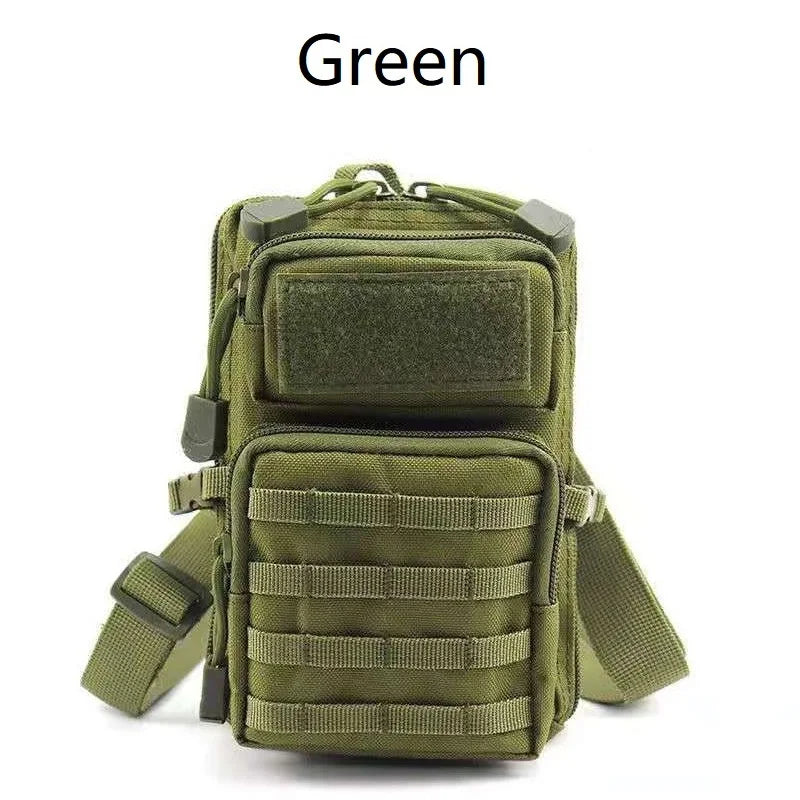 Multipurpose Waterproof Outdoor Tactical Molle Waist Bag Hiking Travelling Sling Backpack Waist Packs Shoulder Bag Pouch