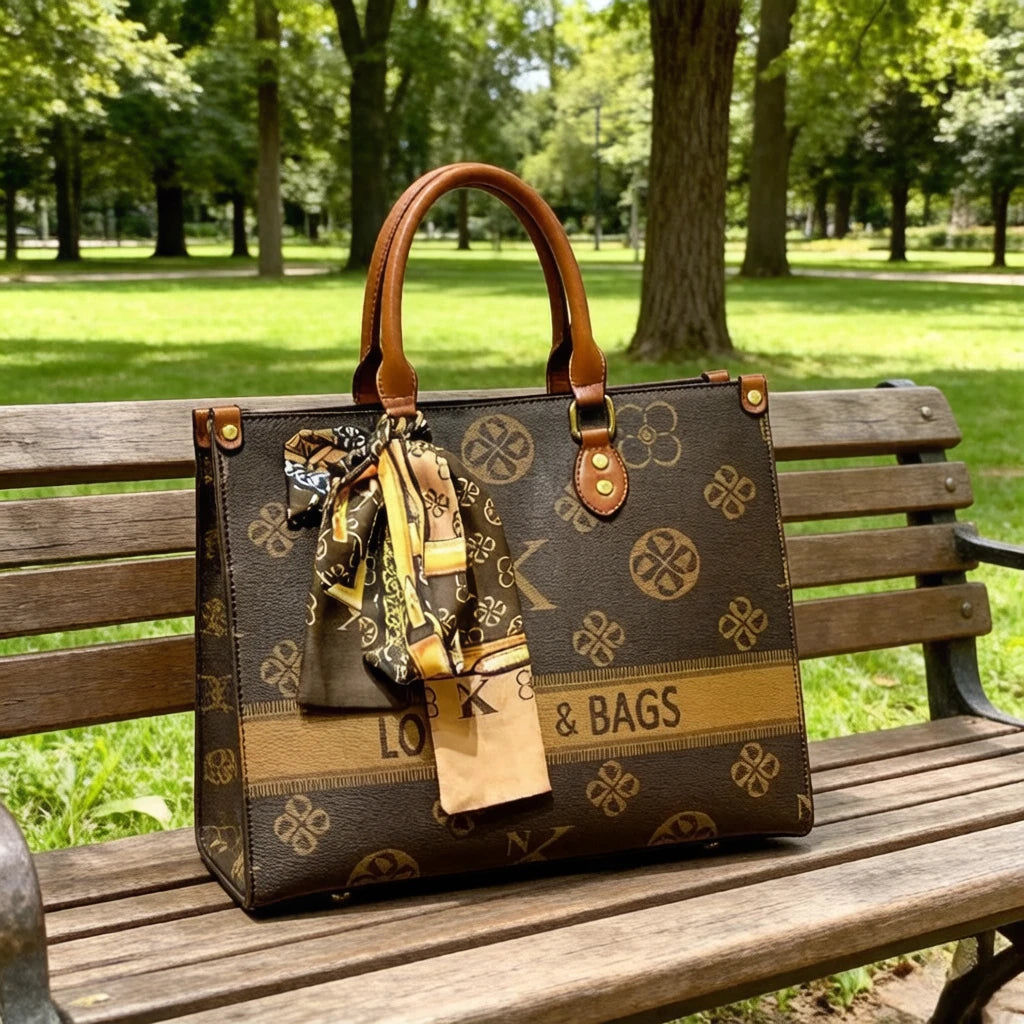 Vintage Simple Fashionable Diaper Bag For Women High-End Designer Crossbody Handbag Large Capacity Trendy Tote Bag