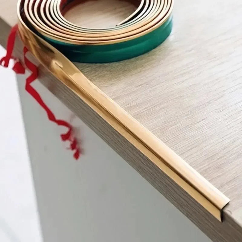 8M Waterproof decorative tape adhesive wall sticker room wall inner corner Decor Strip Anti Collisio Furniture Table Edge Guards