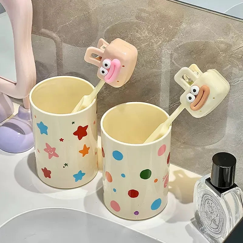 1PC Dopamine Home Toothbrush Head Protective Cap Electric Toothbrush Storage Clip Convenient Travel Toothbrush Cover Clip