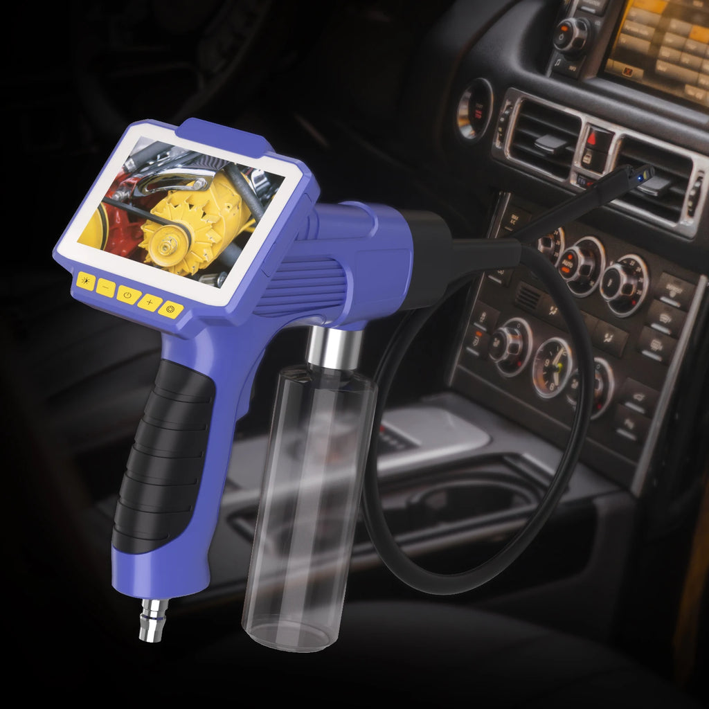 4.3Inch 2MP 1080P Air Conditioner Cleaning  Endoscope CMOS Borescope Side-view Side Spraying Digital Microscope Camera