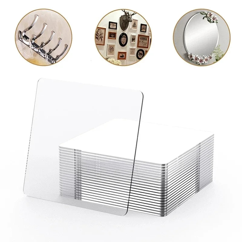 10PCS Powerful Non-Mark Double-Sided Fixed Self-Adhesive Patch Two-Sided Viscose Sticker Tape Bathroom Auxiliary Waterproof