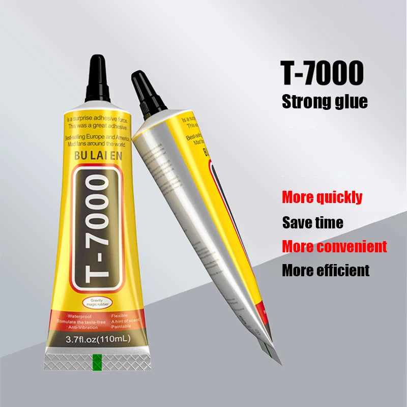 Glue Screen Repair Handmade DIY Glue Adhesive Universal Glass Plastic DIY Glue T7000 with Precision Applicator Glue 15/50/110ML
