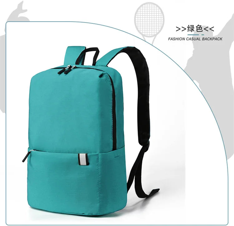 Leisure Travel Backpack Single Shoulder/hand-Held/double Shoulder Bag Waterproof Material Lightweight Student Backpack Unisex