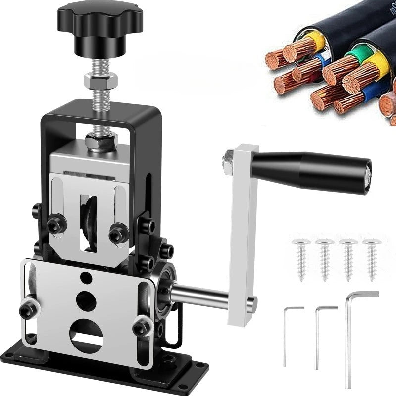 Stripper Manual Wire Stripping Tool Portable Electric Drill Powered Copper Scrap Wire Peeler