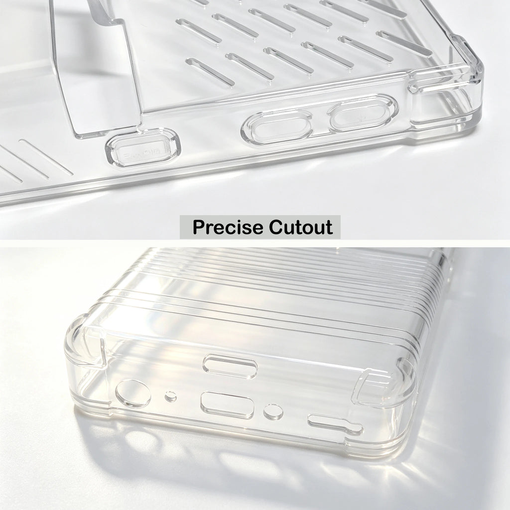 Clear TPU Protective Cover Game storage bag Tempered Glass Non-slip Protective Case Shockproof for Trimui Brick PRO
