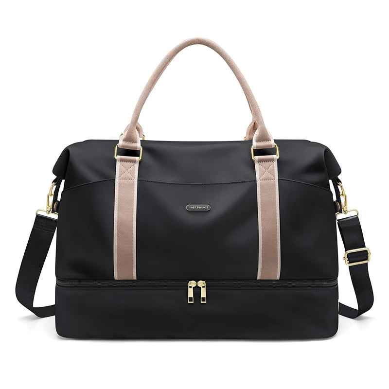 GOLF QUALITY  Women's Large Capacity Waterproof Travel Bag Business Trip Luggage Bag Multi-Compartment