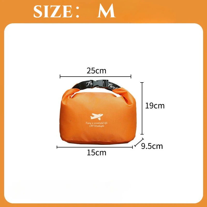 Waterproof Rolled Storage Bag Oxford Cloth 420d Dry Bag Outdoor Travel Hiking Beach Foldable Dispenser Portable Organizer Pack