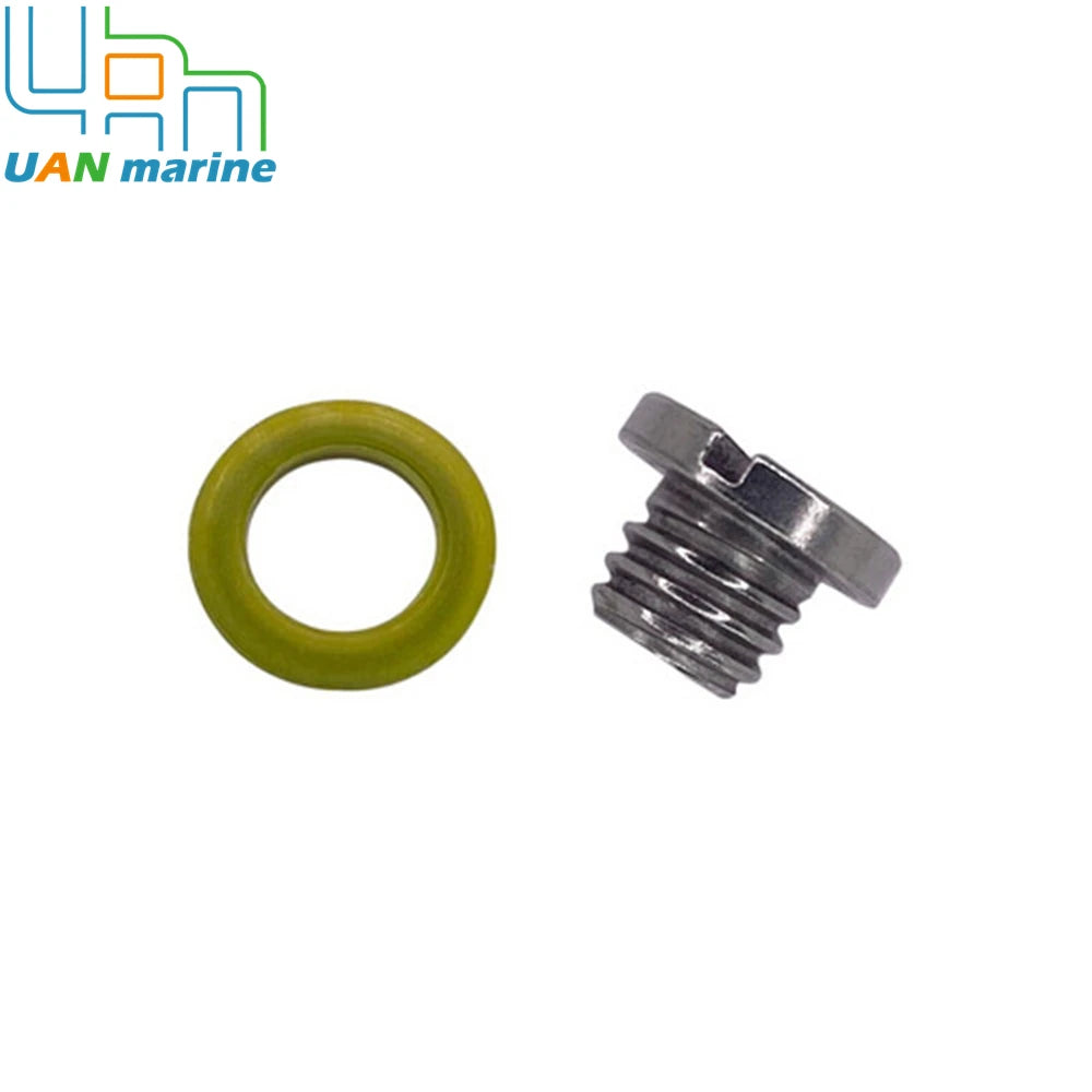 10-79953Q2 Lower Unit Drain Plug Gearcase Screw Kits For Mercury 10-79953A2 18-2244 22420 10-79953Q04
