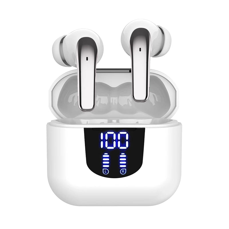 Wireless Earphones HiFi Sound Surround Stereo IPX7 Waterproof Compatible with All Smartphones