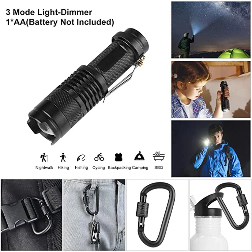 Outdoor Adventure Survival Kit SOS Emergency First Aid Kit Camping Equipments Medical Bag Self-defense EDC Pouch IFak